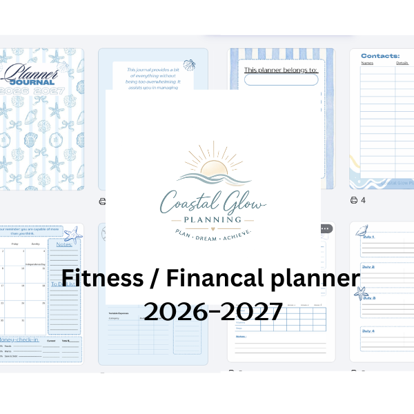 Fitness and Financial planner 2026-2027
